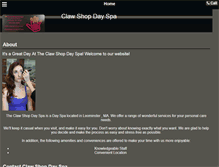 Tablet Screenshot of clawshopleominsterma.com
